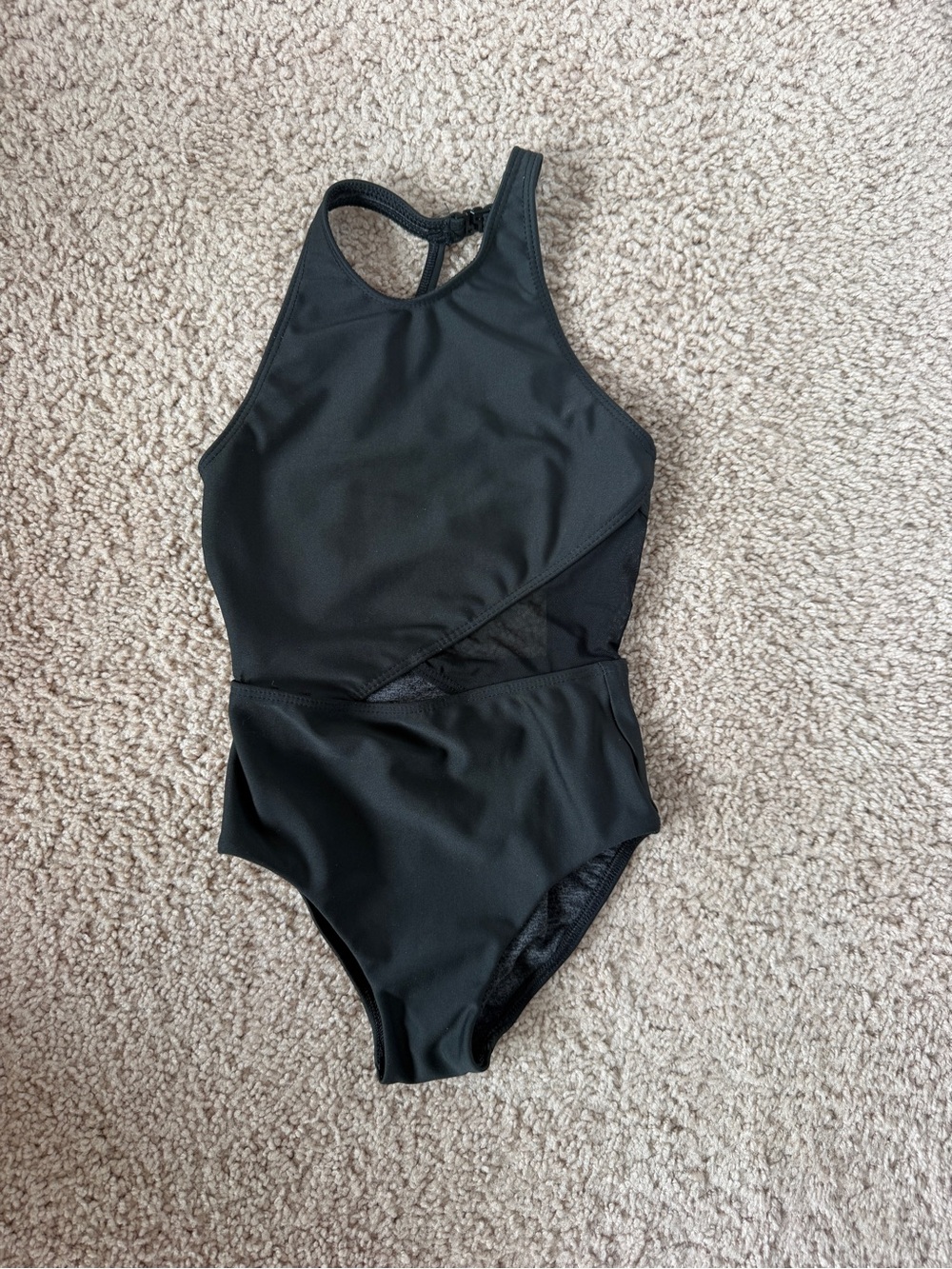 Five Dancewear Girl’s Black Leotard
